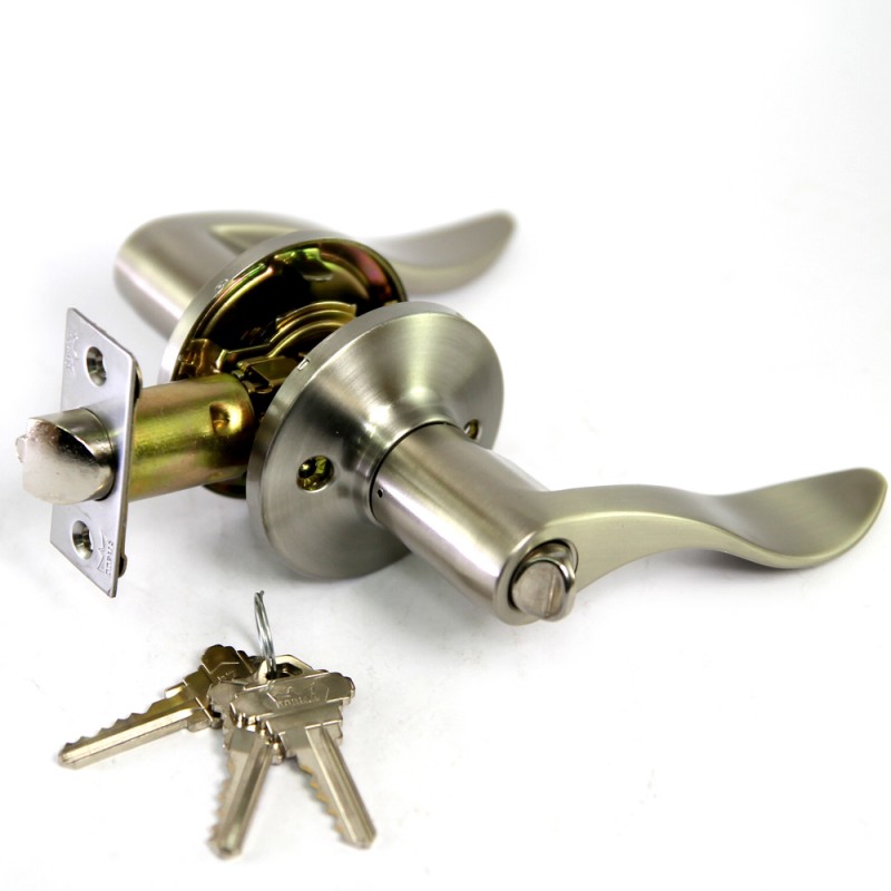 Dorma Entrance Cylindrical Lever Lockset DL3 Dahn Finishes US15 Standard Stainless Steel